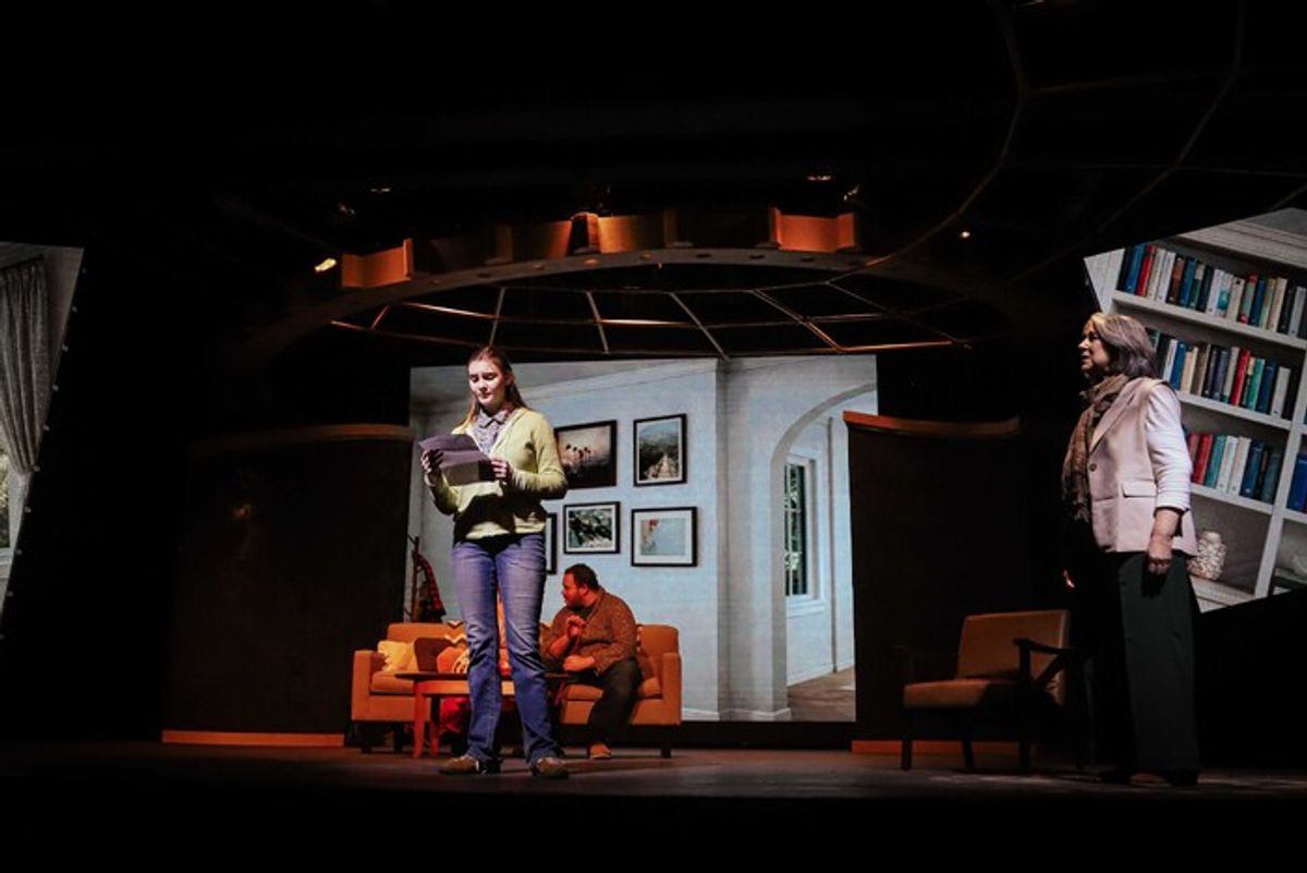 Simone Jolly, Brett Hunt, and Dana Galagan at 