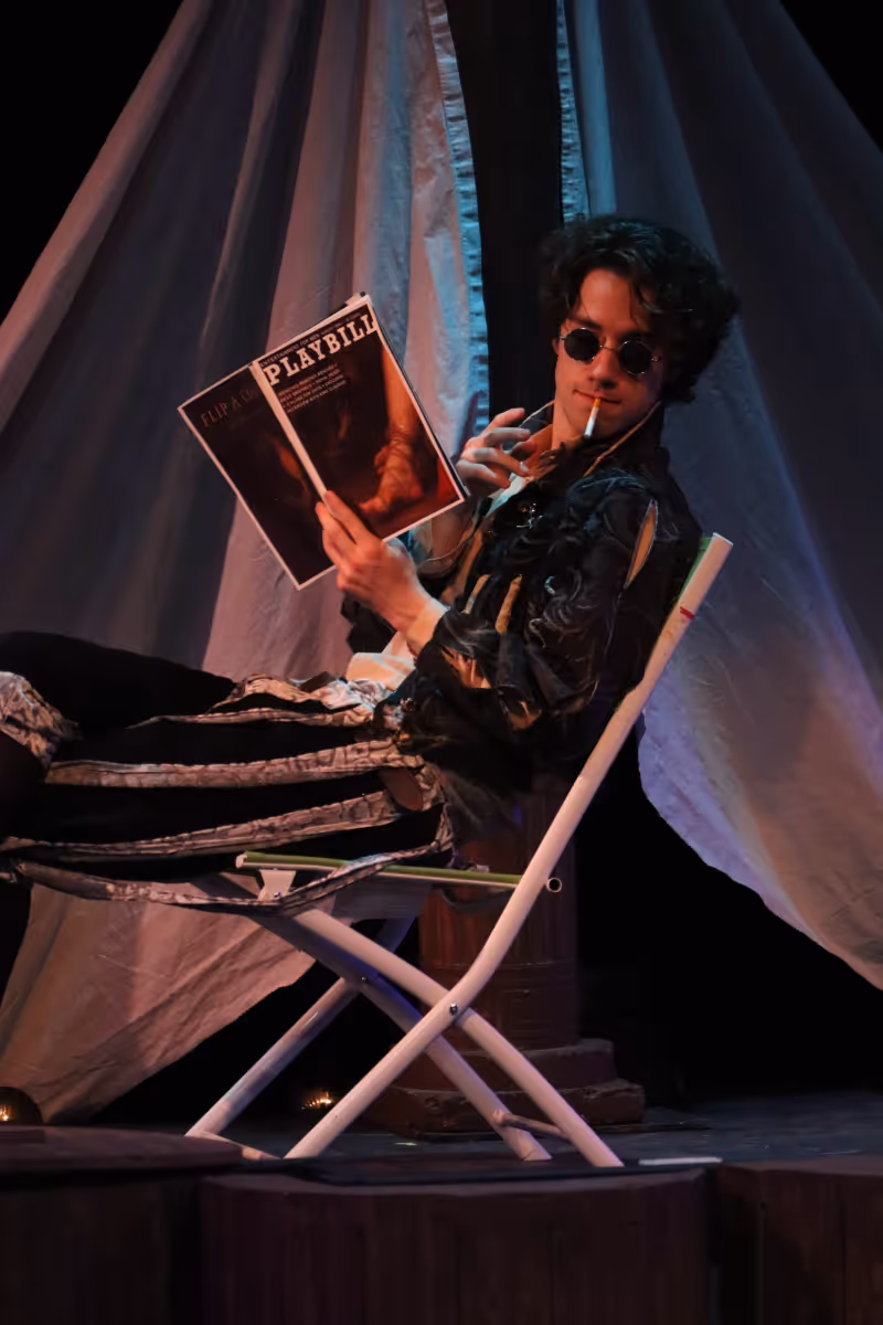 Cast of Rosencrantz and Guildenstern Are Dead. Photo: Megan Brooks