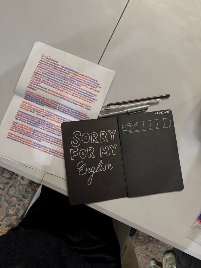 Photos: SORRY FOR MY ENGLISH in Rehearsal at Tabernacle Theatre  Image