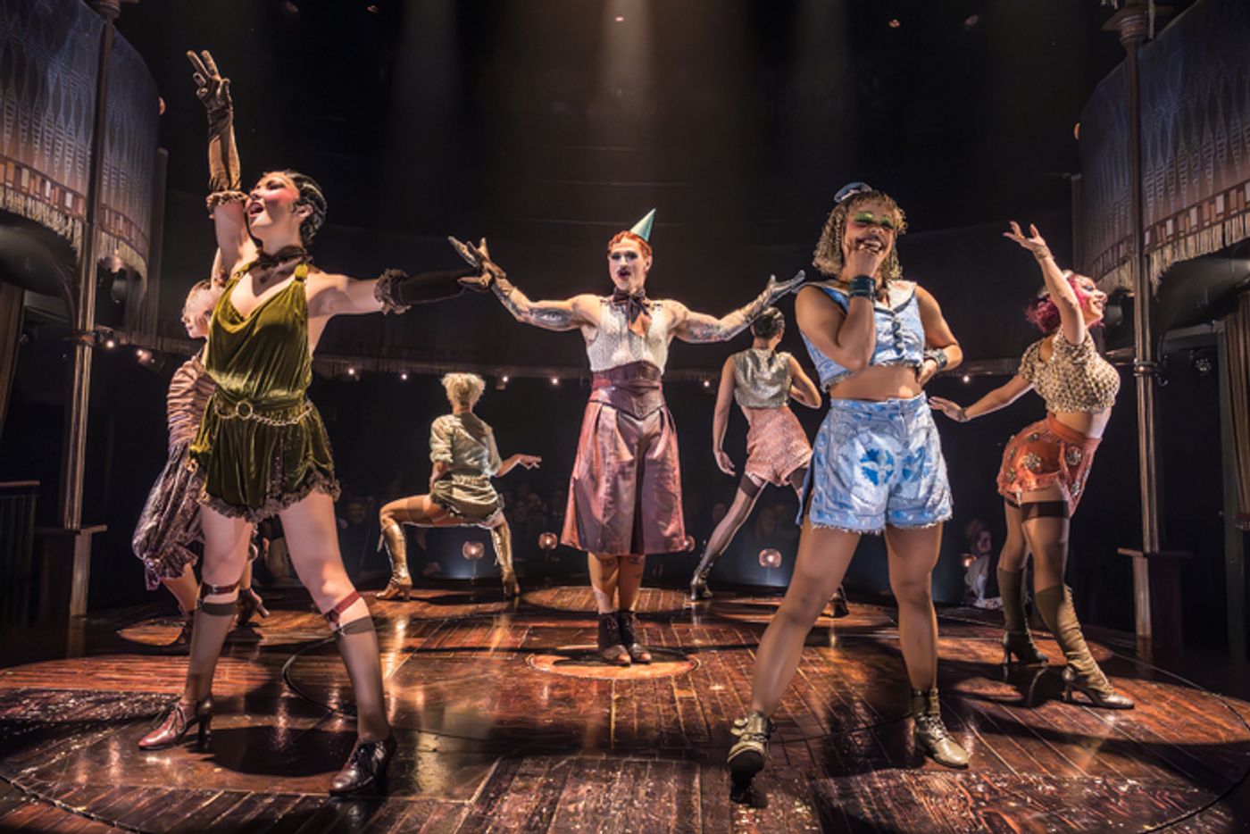 Photos: Matt Willis and Katie Hall in CABARET AT THE KIT KAT CLUB  Image