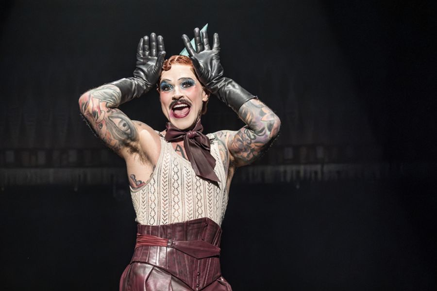 Photos: Matt Willis and Katie Hall in CABARET AT THE KIT KAT CLUB  Image