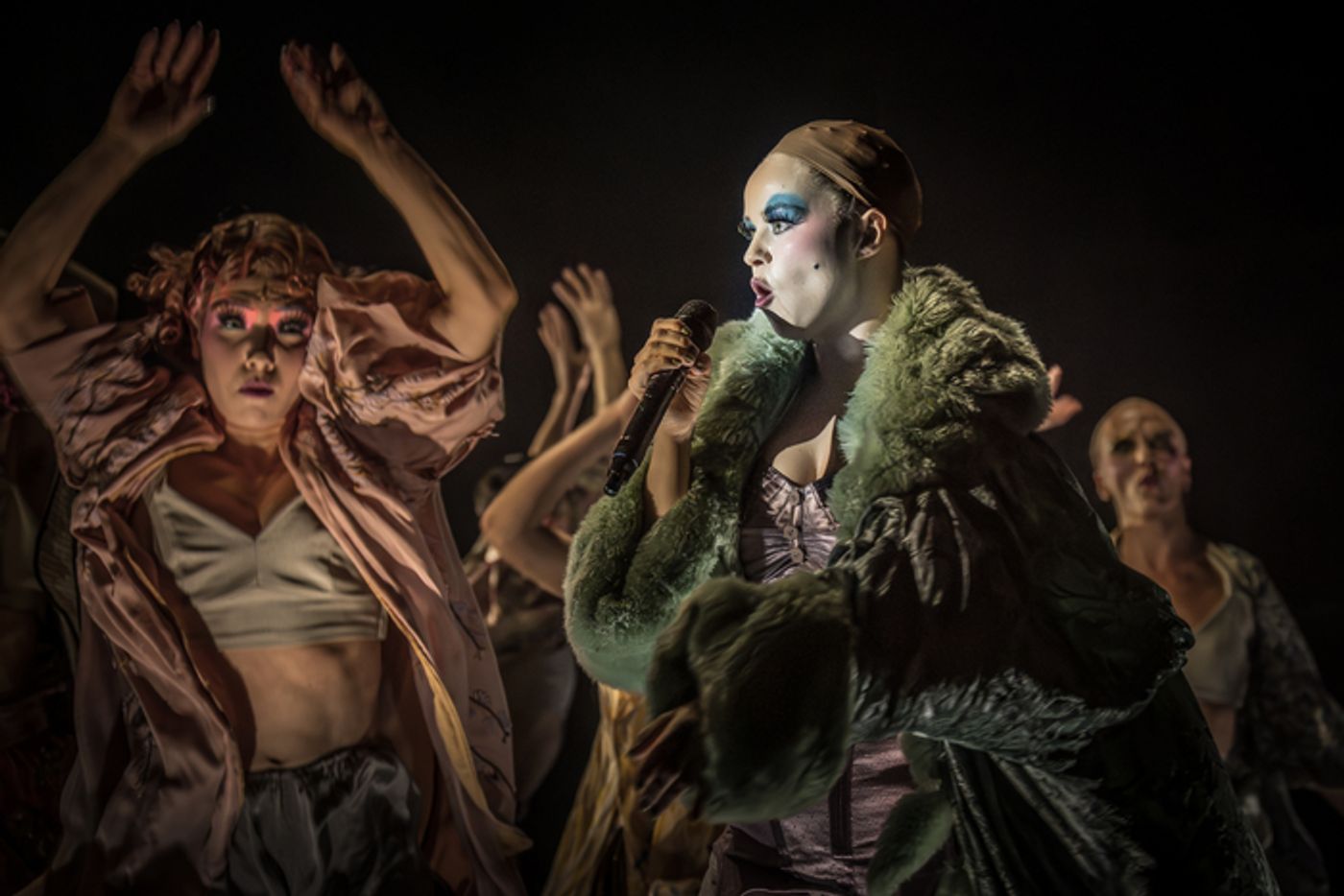 Photos: Matt Willis and Katie Hall in CABARET AT THE KIT KAT CLUB  Image