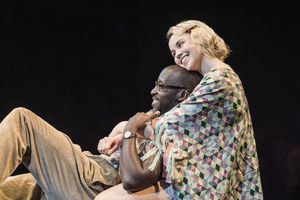 Baker Mukasa and Katie Hall Photo