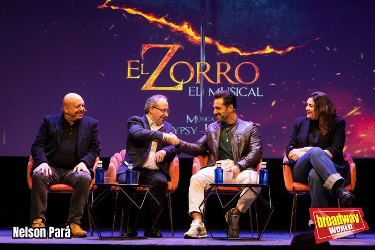 David Bustamante, Sara Pérez, Daniele Lupino y Jesús Cimarro at 