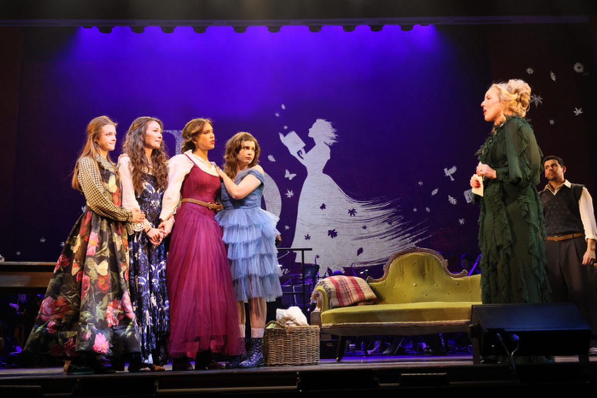 Eleanor Grant, Kelly Mathieson, Christine Allado, Sophie Pollono, Kerry Ellis  at 