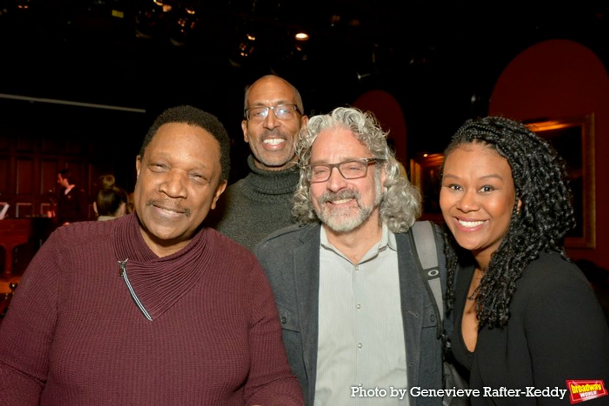 Shelton L. Becton, Trey Ellis, Andrew Deprisco and Christina Sajous at 