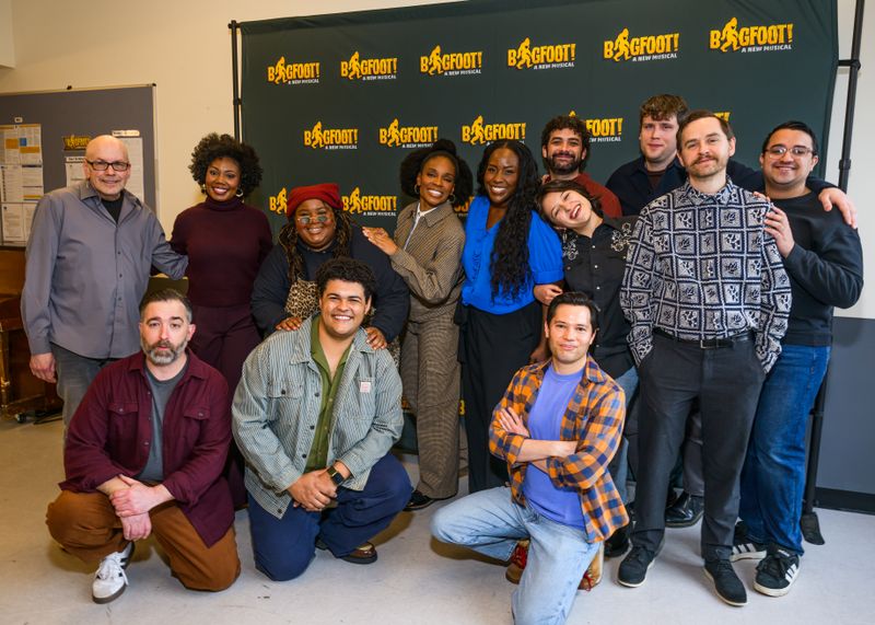 Photos: BIGFOOT! Off-Broadway Cast Meets the Press — photo 18 of 21