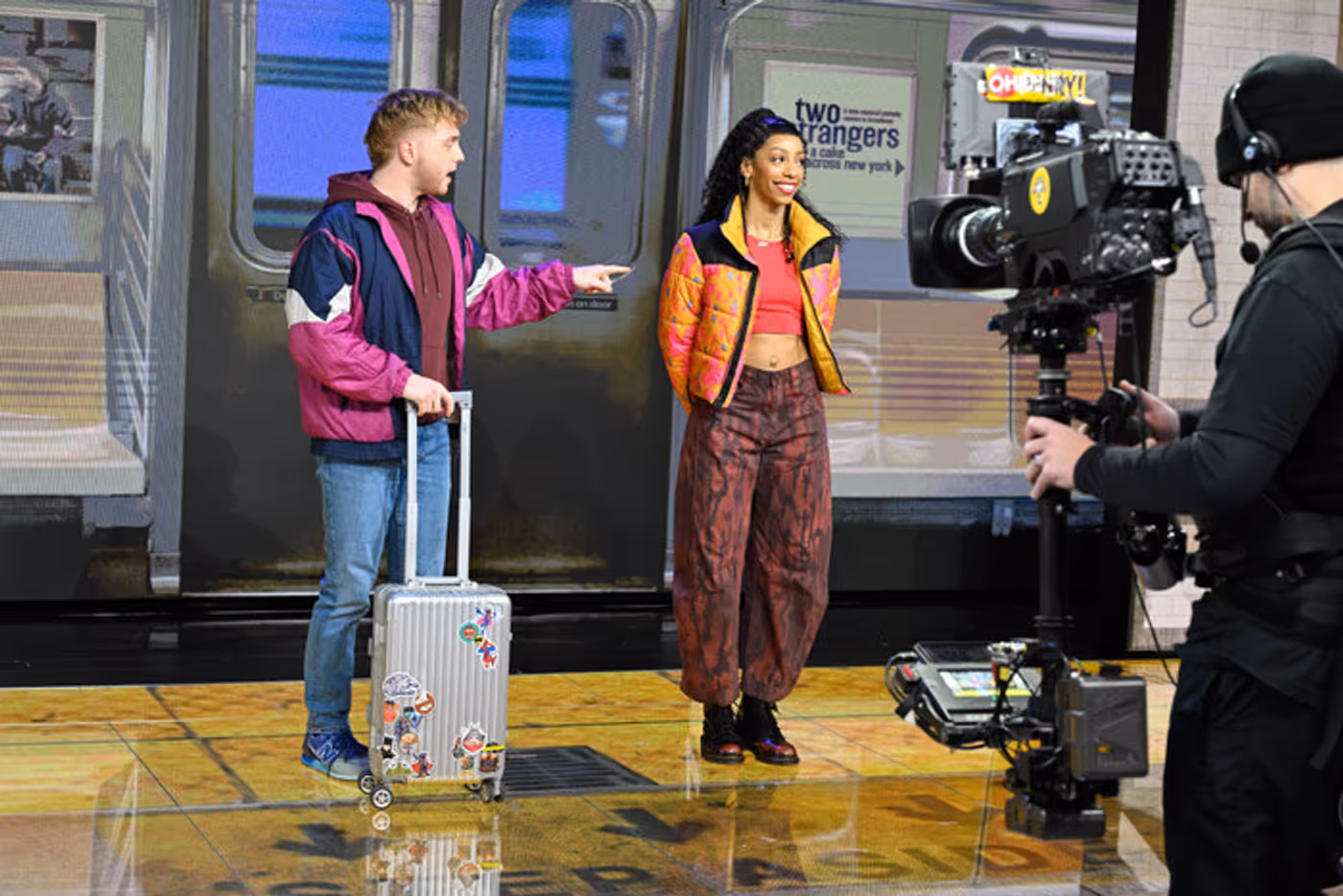 Photos/Video: Sam Tutty and Christiani Pitts Perform TWO STRANGERS Medley on GOOD MORNING AMERICA  Image