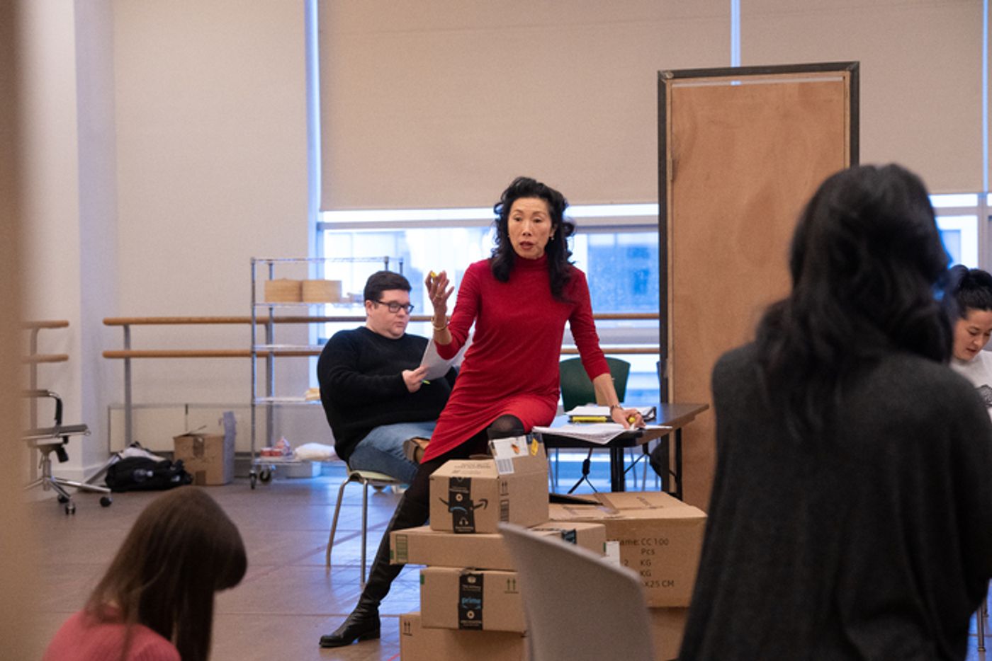 Photos: Anna Zavelson, Jennifer Ikeda and More in Rehearsals for CHINESE REPUBLICANS  Image