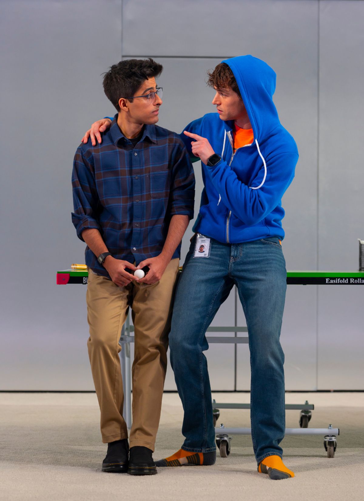 Karan Brar, Brandon Flynn at 