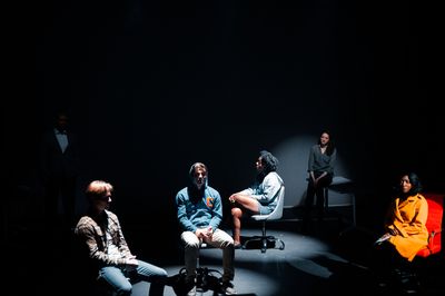 Charlie Webb, Carson McCalley, Eliana Rowe, Shannon Dorsey, Renata Friedman Photo