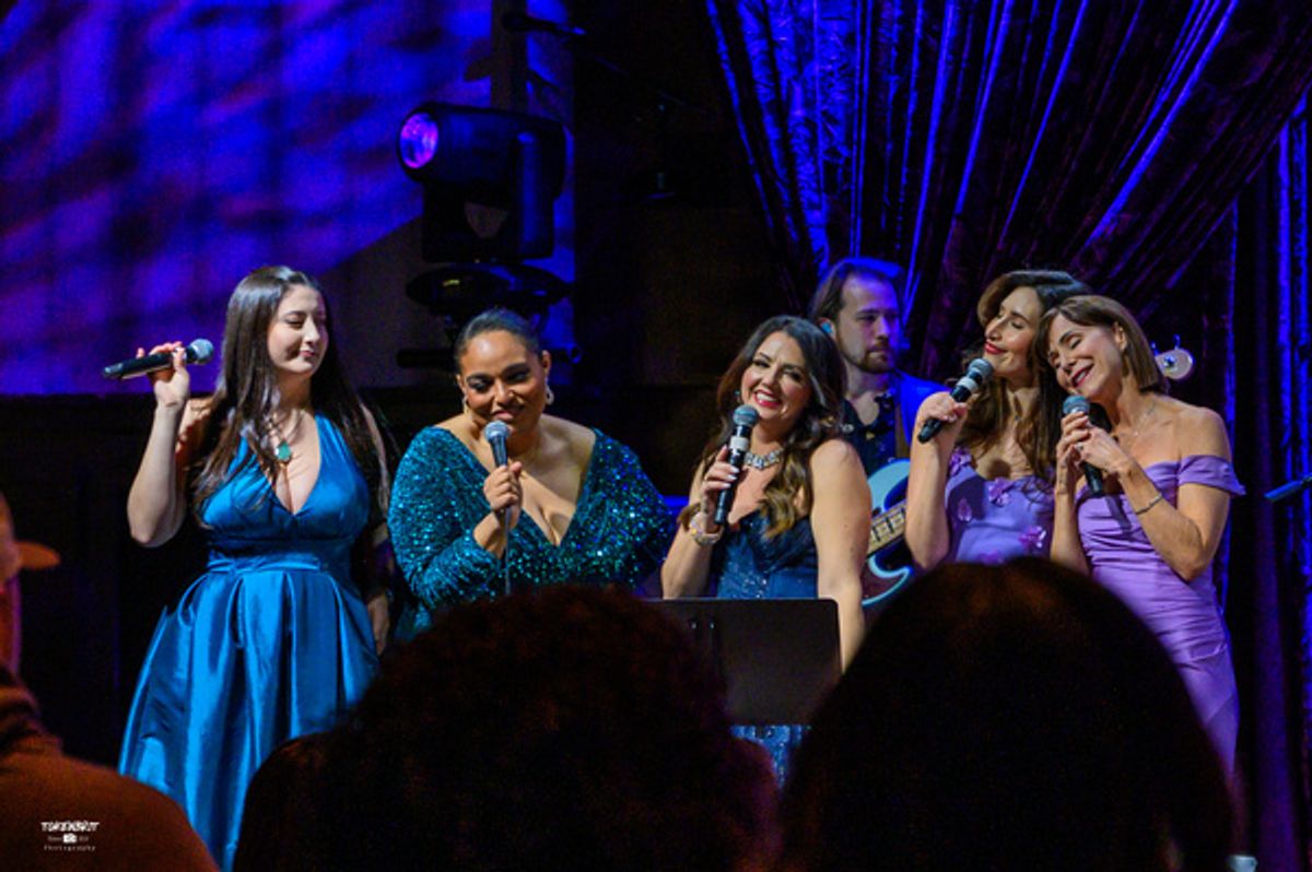 Jada Wasserman, Piper Jones, Rachel Potter, Lauren Paley and Susan Egan at 