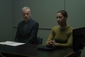 Peter Capaldi and Cush Jumbo Photo