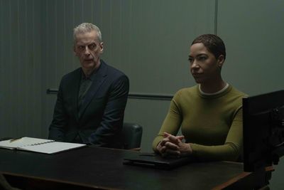 Peter Capaldi and Cush Jumbo Photo