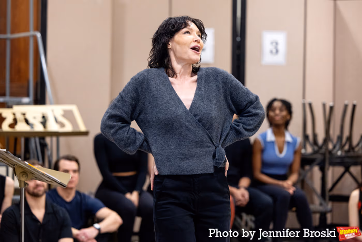 Photos: Rachel Dratch, Phillipa Soo, Stephen Pasquale and More in Rehearsal for HIGH SPIRITS  Image
