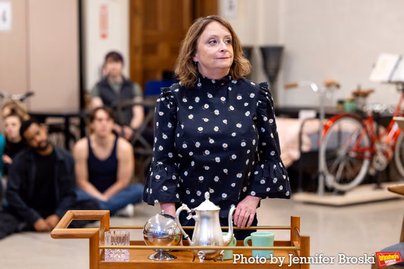 Photos: Rachel Dratch, Phillipa Soo, Stephen Pasquale and More in Rehearsal for HIGH SPIRITS  Image