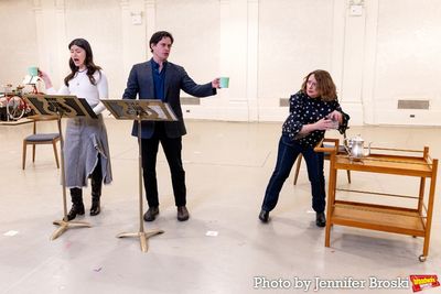 Phillipa Soo, Steven Pasquale, Rachel Dratch Photo