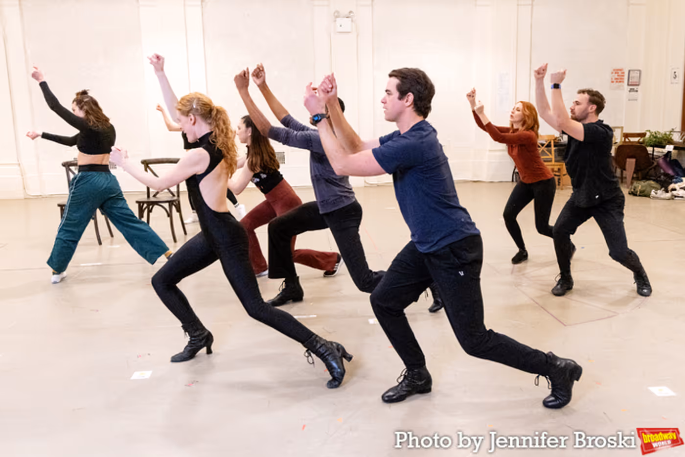 Photos: Rachel Dratch, Phillipa Soo, Stephen Pasquale and More in Rehearsal for HIGH SPIRITS  Image