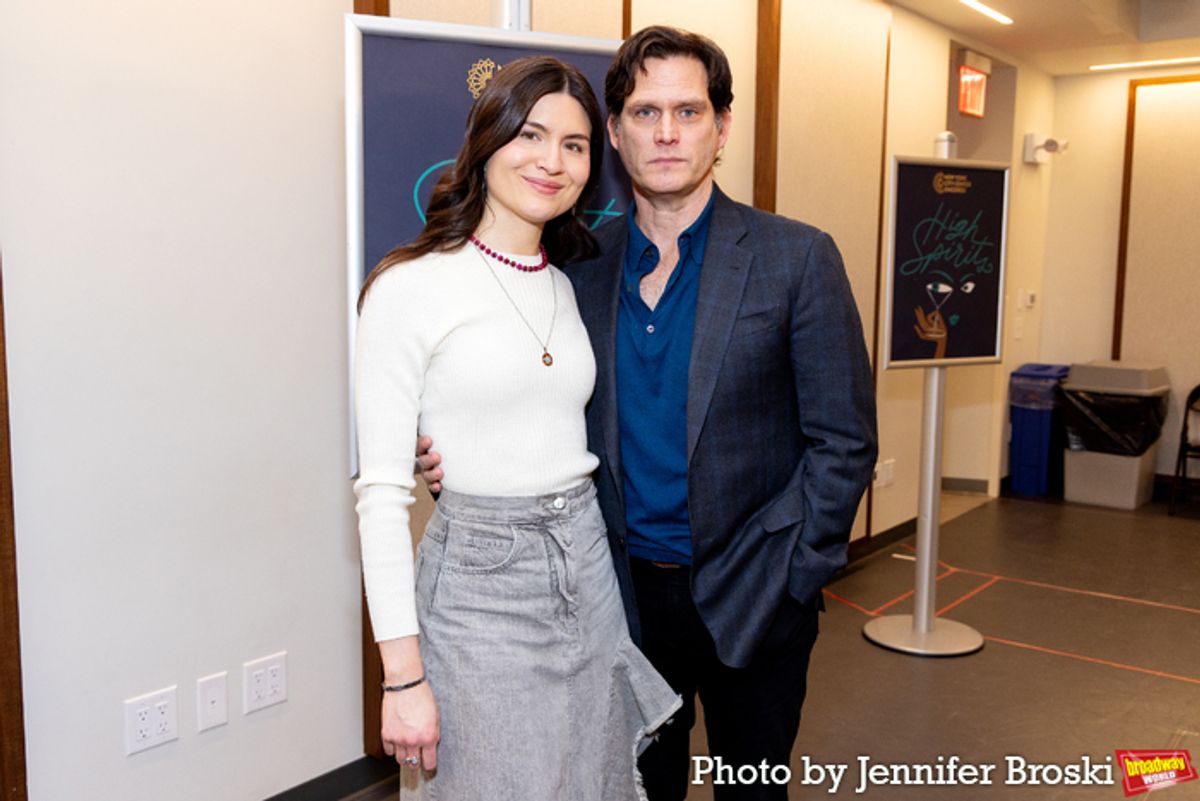 Phillipa Soo, Steven Pasquale at 