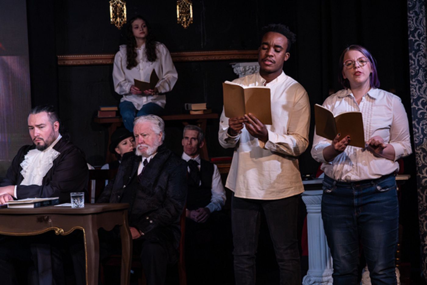 Photos: First look at Curtain Players’ GROSS INDECENCY: THE THREE TRIALS OF OSCAR WILDE  Image