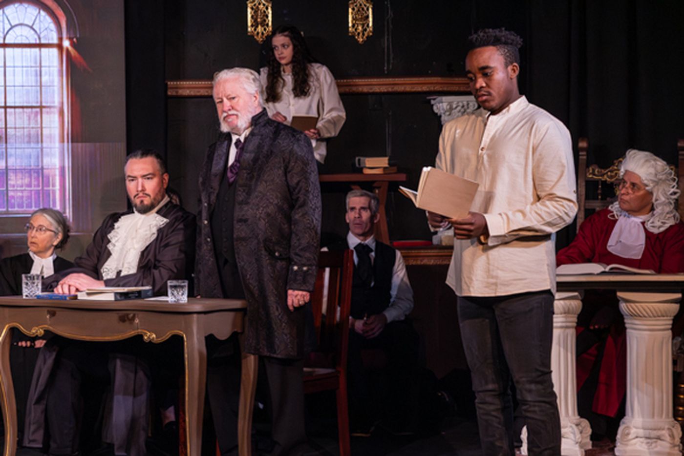Photos: First look at Curtain Players’ GROSS INDECENCY: THE THREE TRIALS OF OSCAR WILDE  Image