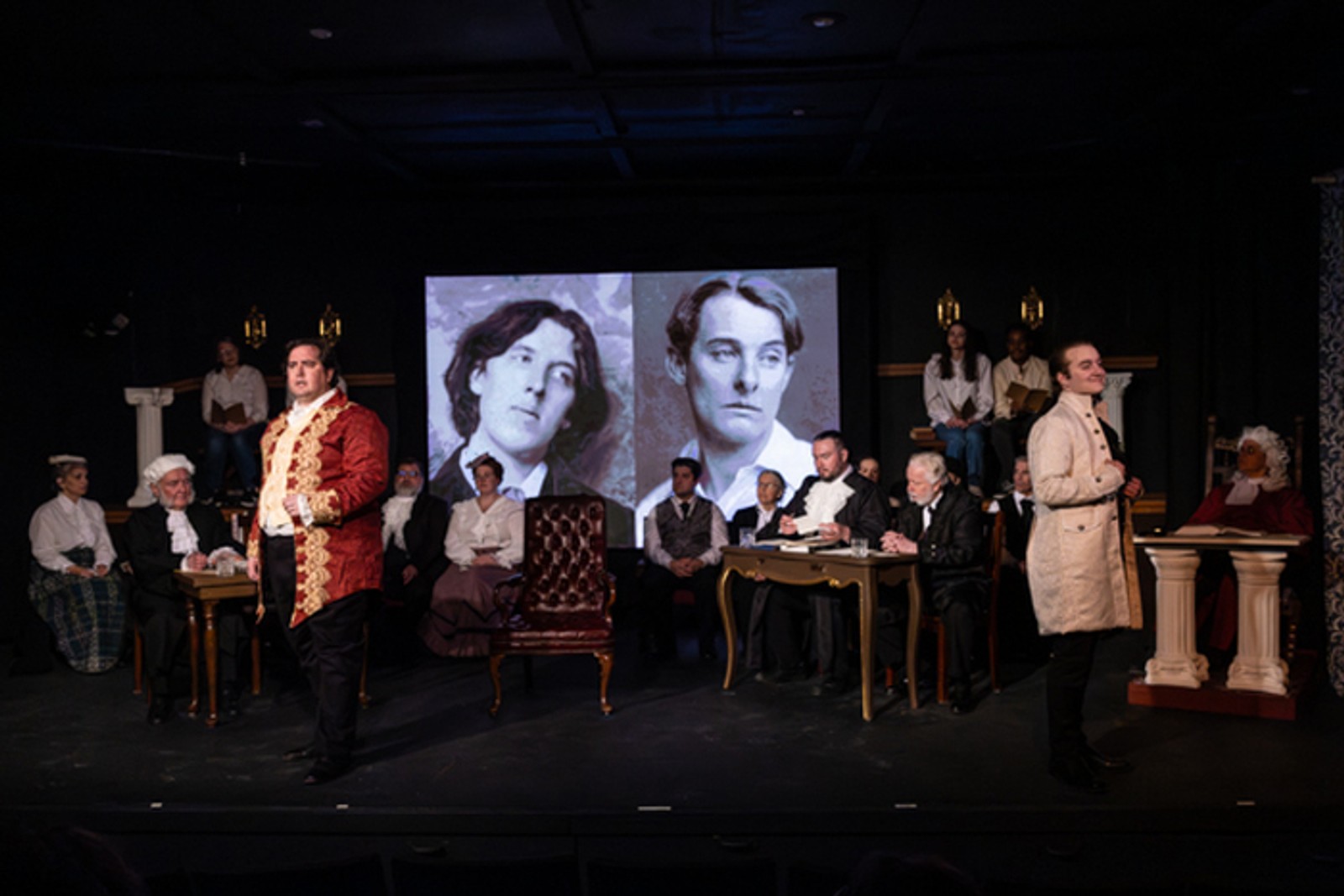 Photos: First look at Curtain Players’ GROSS INDECENCY: THE THREE TRIALS OF OSCAR WILDE — photo 6 of 30