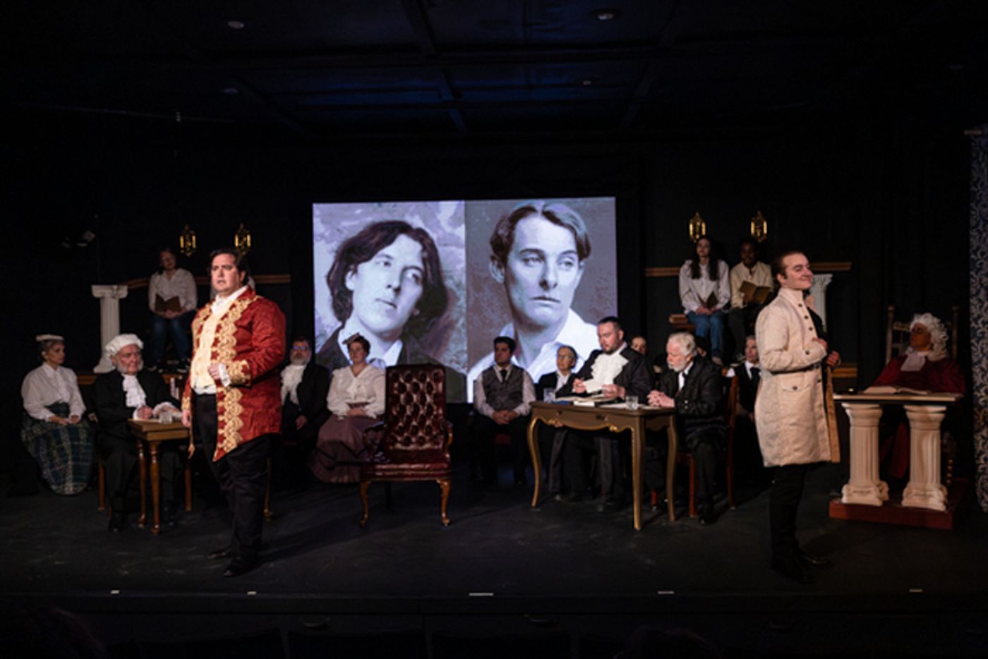 Photos: First look at Curtain Players’ GROSS INDECENCY: THE THREE TRIALS OF OSCAR WILDE  Image