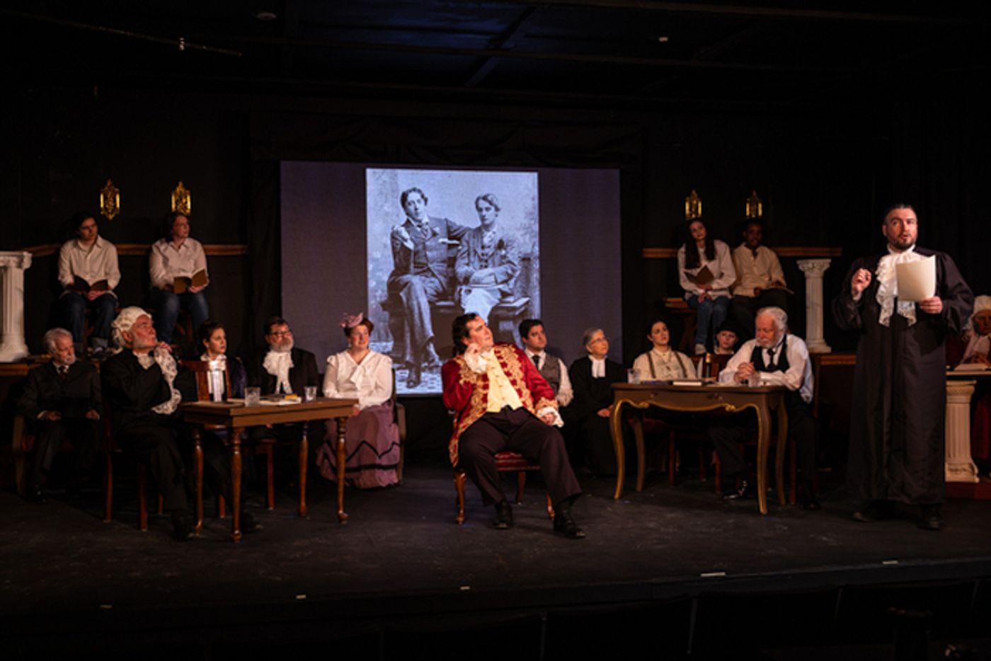 Photos: First look at Curtain Players’ GROSS INDECENCY: THE THREE TRIALS OF OSCAR WILDE  Image