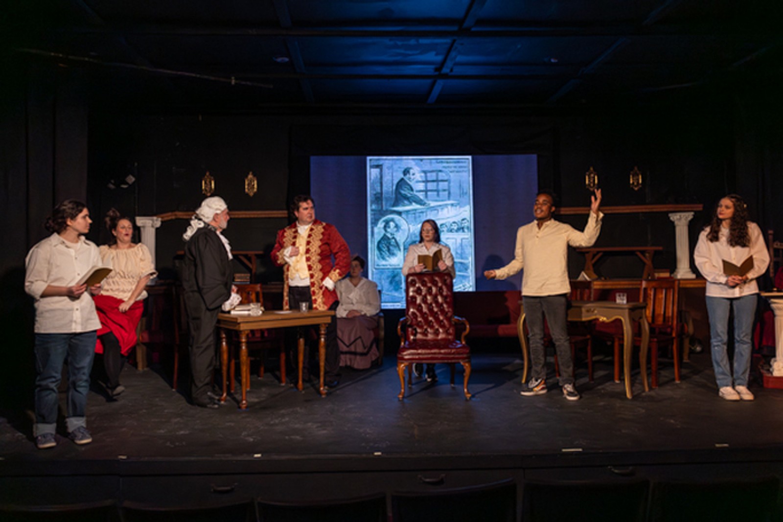 Photos: First look at Curtain Players’ GROSS INDECENCY: THE THREE TRIALS OF OSCAR WILDE — photo 18 of 30