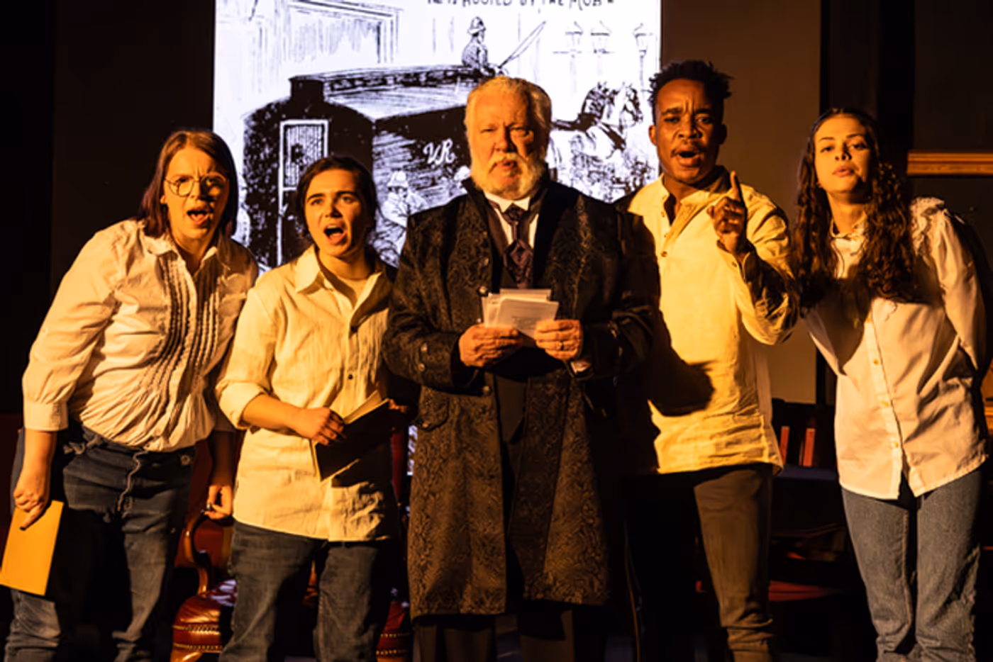 Photos: First look at Curtain Players’ GROSS INDECENCY: THE THREE TRIALS OF OSCAR WILDE  Image