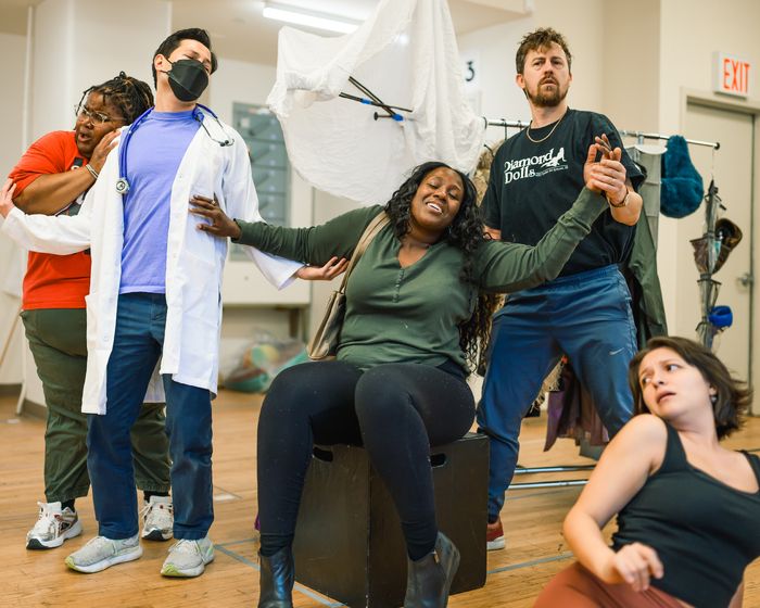 Photos: Grey Henson, Crystal Lucas Perry and More in Rehearsals for BIGFOOT! Off-Broadway — photo 5 of 10