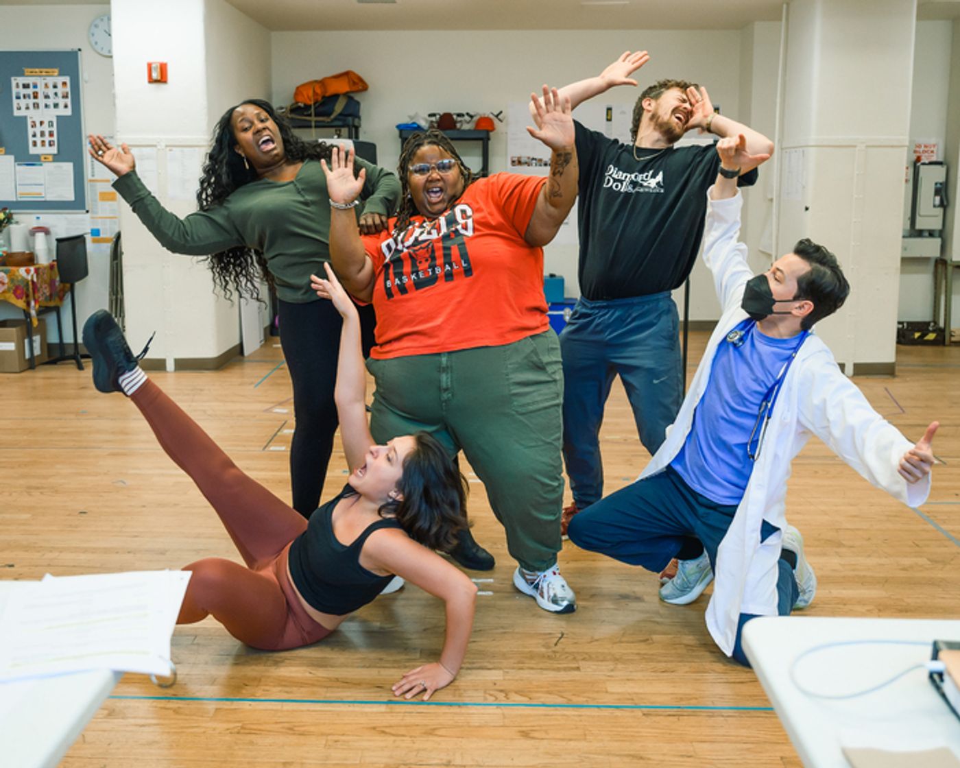 Photos: Grey Henson, Crystal Lucas Perry and More in Rehearsals for BIGFOOT! Off-Broadway  Image