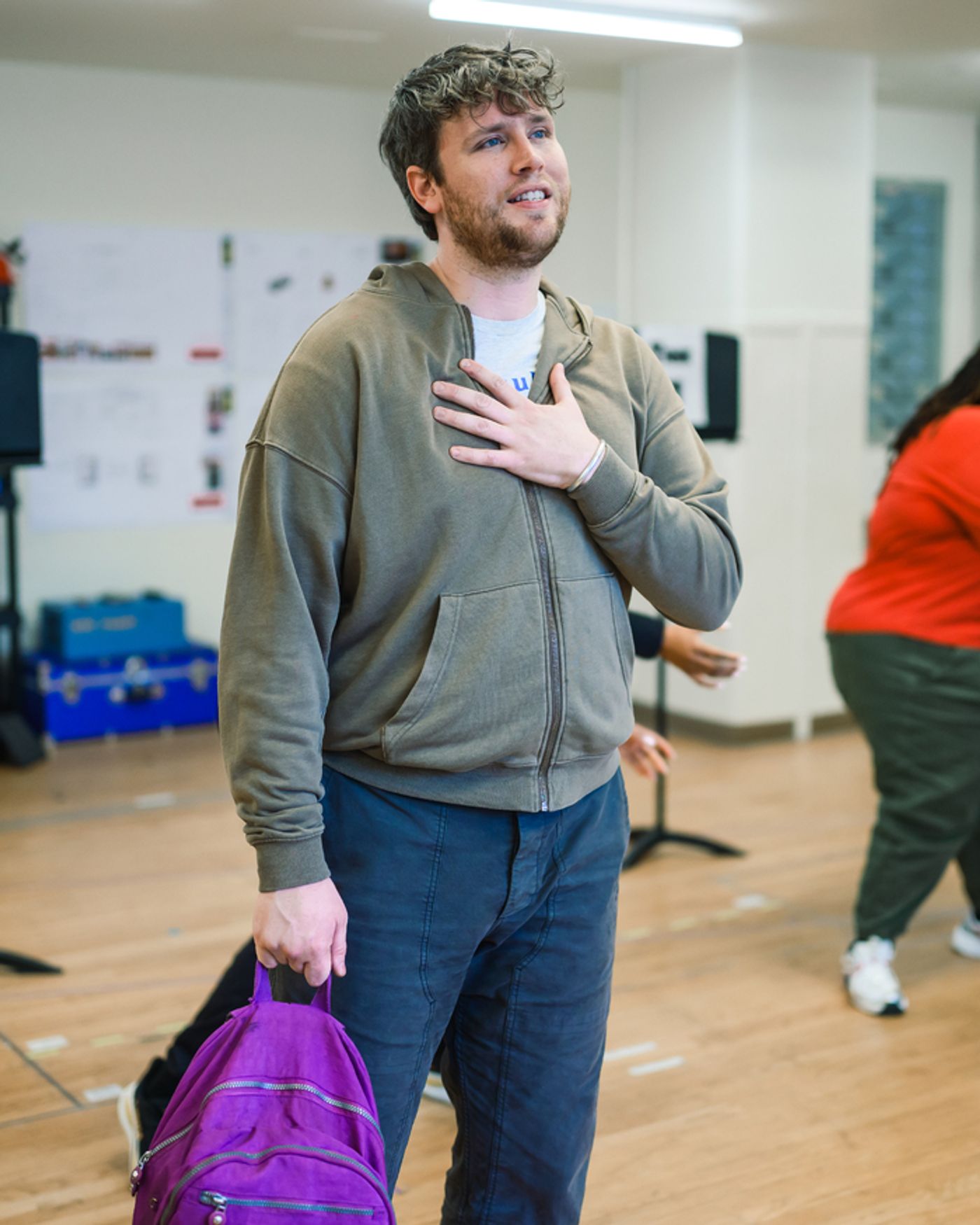 Photos: Grey Henson, Crystal Lucas Perry and More in Rehearsals for BIGFOOT! Off-Broadway  Image