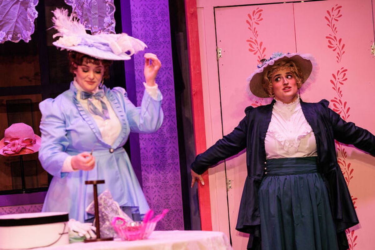 Kaitlyn Baldwin and Brianna Ross at 