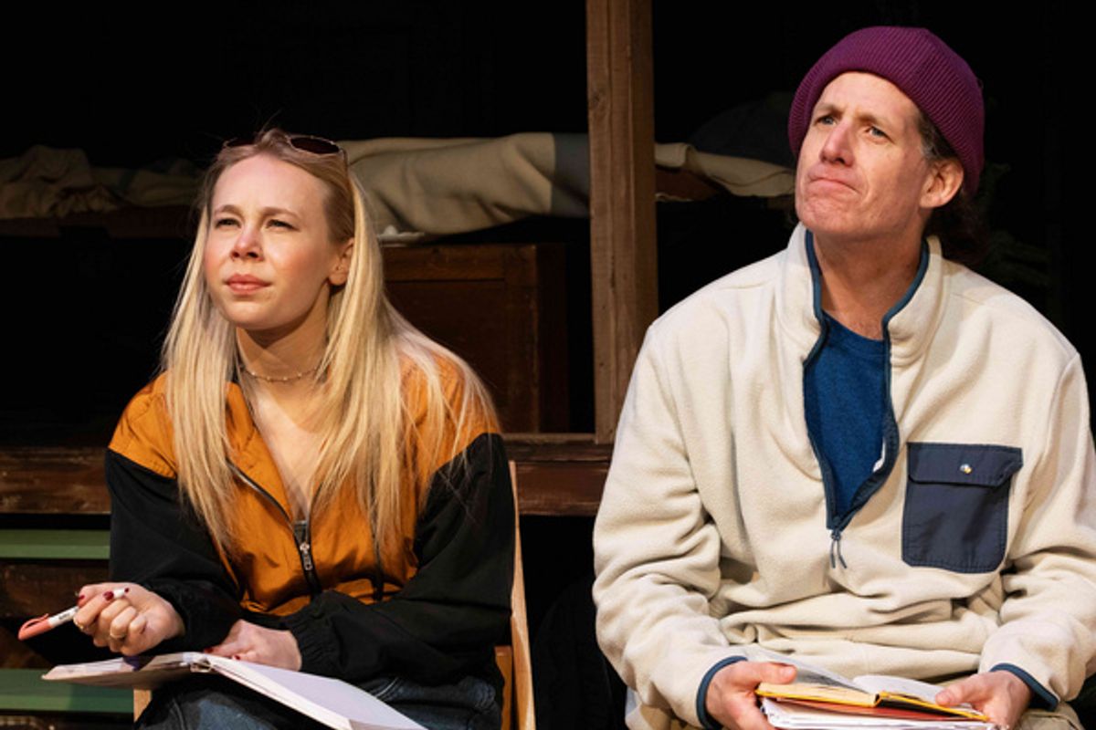 Olivia Hodson & Stuart Wilson at 