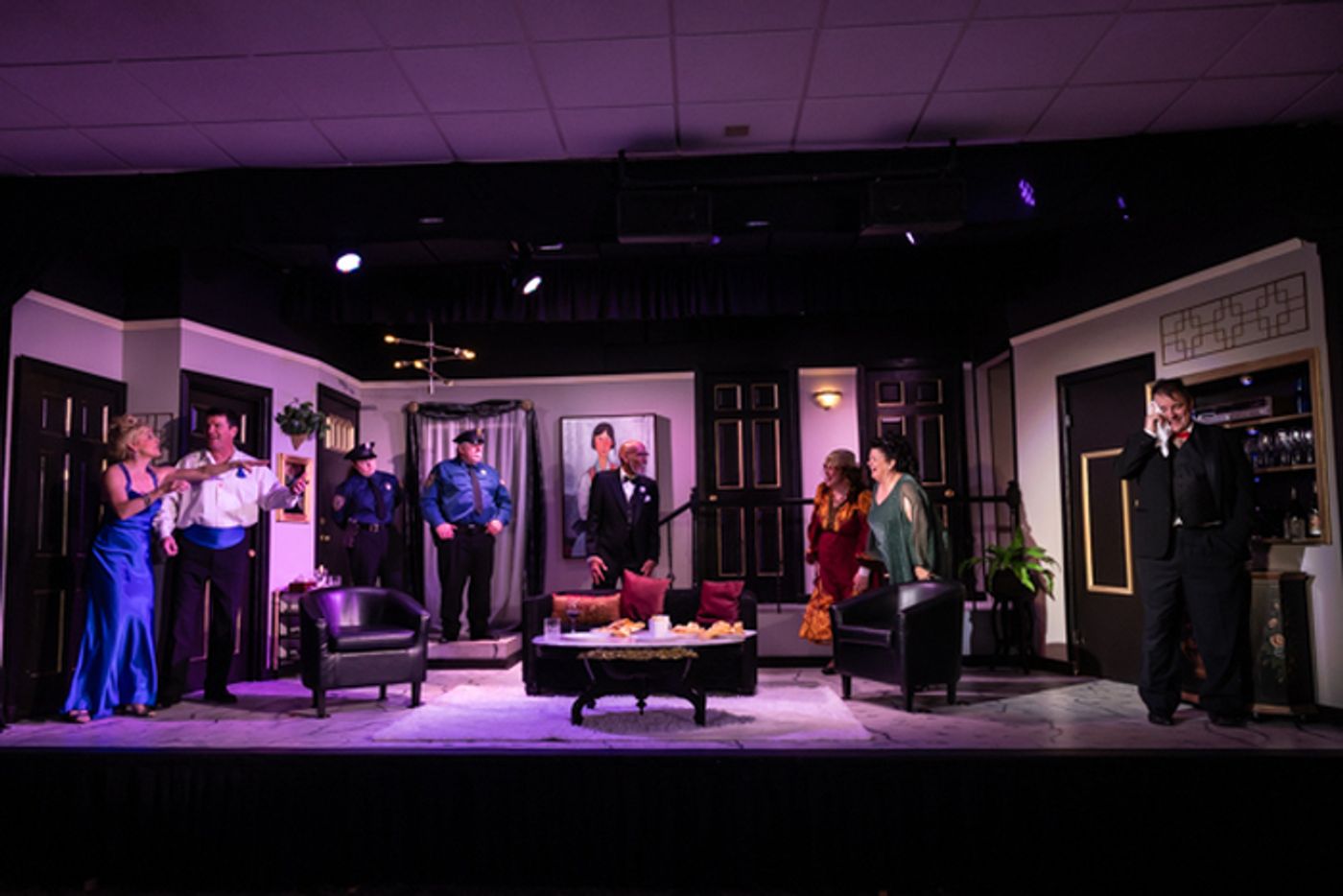 Photos: First look at The Alcove Dinner Theatre and Bruce Jacklin & Company’s RUMORS Photos: First look at The Alcove Dinner Theatre and Bruce Jacklin & Company’s RUMORS Image