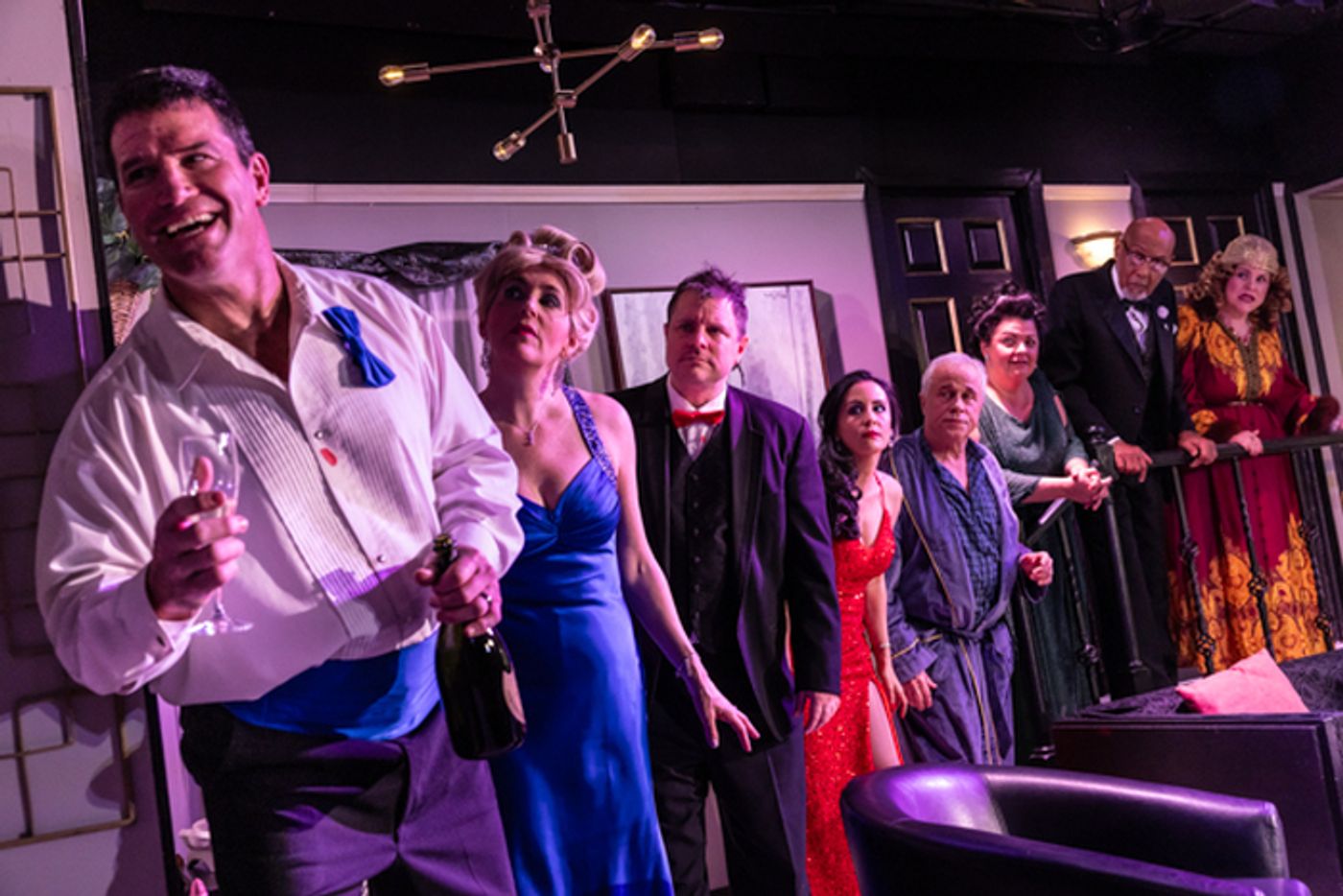 Photos: First look at The Alcove Dinner Theatre and Bruce Jacklin & Company’s RUMORS Photos: First look at The Alcove Dinner Theatre and Bruce Jacklin & Company’s RUMORS Image