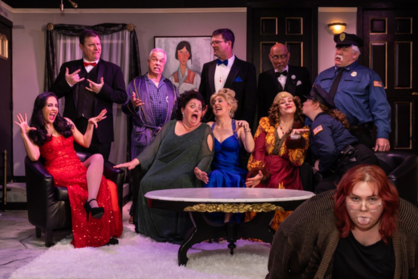 Photos: First look at The Alcove Dinner Theatre and Bruce Jacklin & Company’s RUMORS Photos: First look at The Alcove Dinner Theatre and Bruce Jacklin & Company’s RUMORS Image