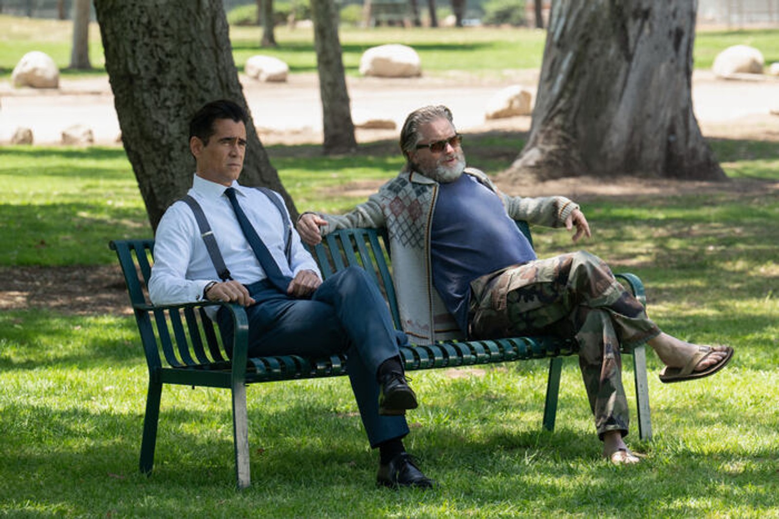 Photos: First Look at Colin Farrell, Jin Ha & More in SUGAR Season 2 — photo 1 of 5