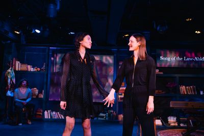 Mackenzie Mondag and Savannah Schoenecker  Photo by Areon Mobasher  Photo