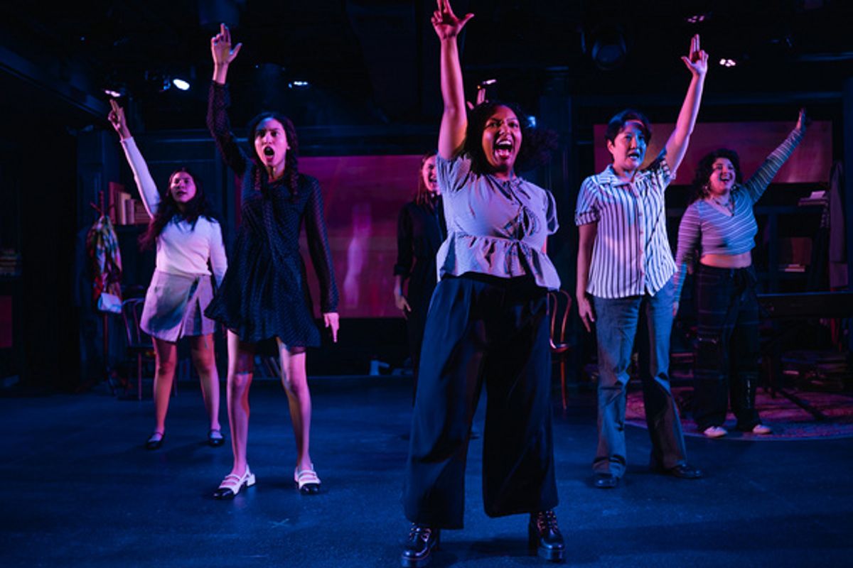 America Covarrubias, Mackenzie Mondag, Kita Grayson, Janet Song, Naseem Etemad  Photo by Areon Mobasher  at 