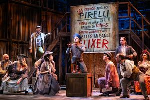 Austyn Myers and the cast of SWEENEY TODD Photo