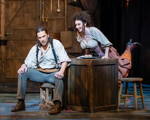 Lesli Margherita and Will Swenson  Photo