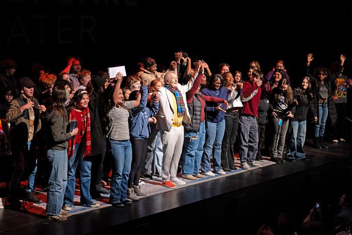 Photos: Sir Ian McKellen Gives Free Performance for 600 Students At Chicago Shakespeare Theater Photos: Sir Ian McKellen Gives Free Performance for 600 Students At Chicago Shakespeare Theater Image