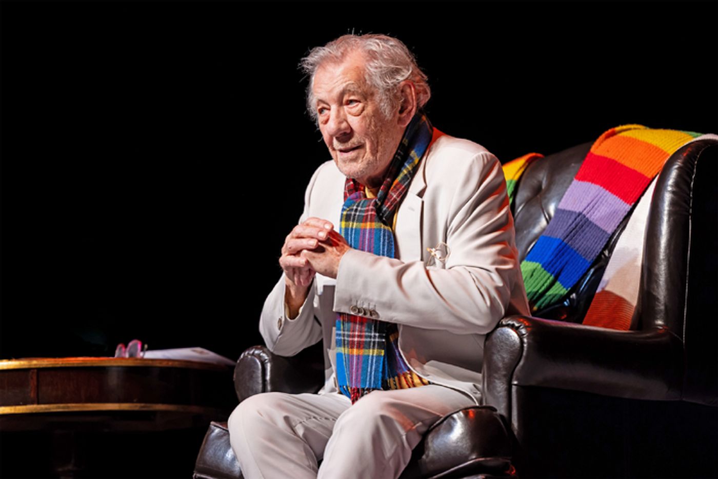 Photos: Sir Ian McKellen Gives Free Performance for 600 Students At Chicago Shakespeare Theater Photos: Sir Ian McKellen Gives Free Performance for 600 Students At Chicago Shakespeare Theater Image