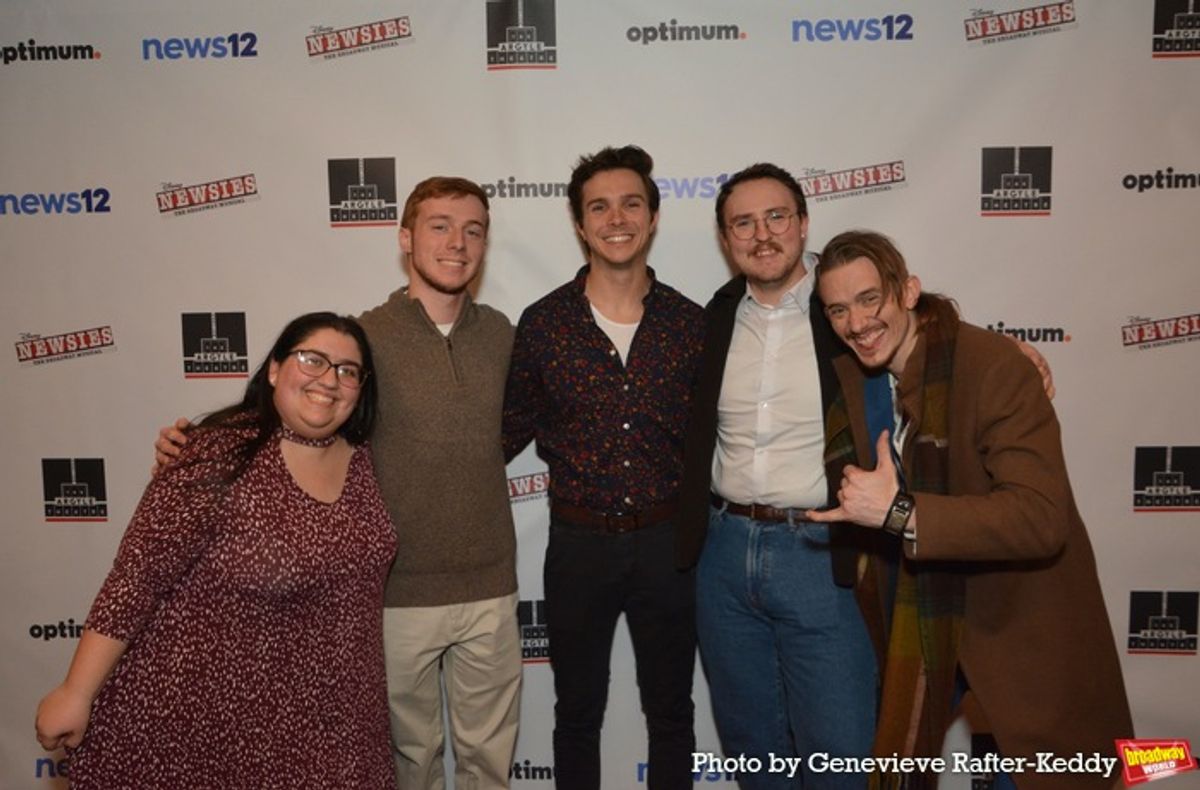 Brenna Nachbar, Ryan Lewis, Cameron Filepas, Elie McKenna and Pat Downes at 