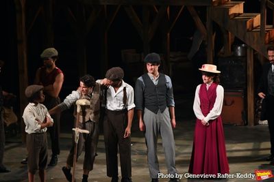Nathaniel Dickson, Jeremy DerMovsesian, Keyon Pickett, Mason Ballard and Cara Rose Di Photo
