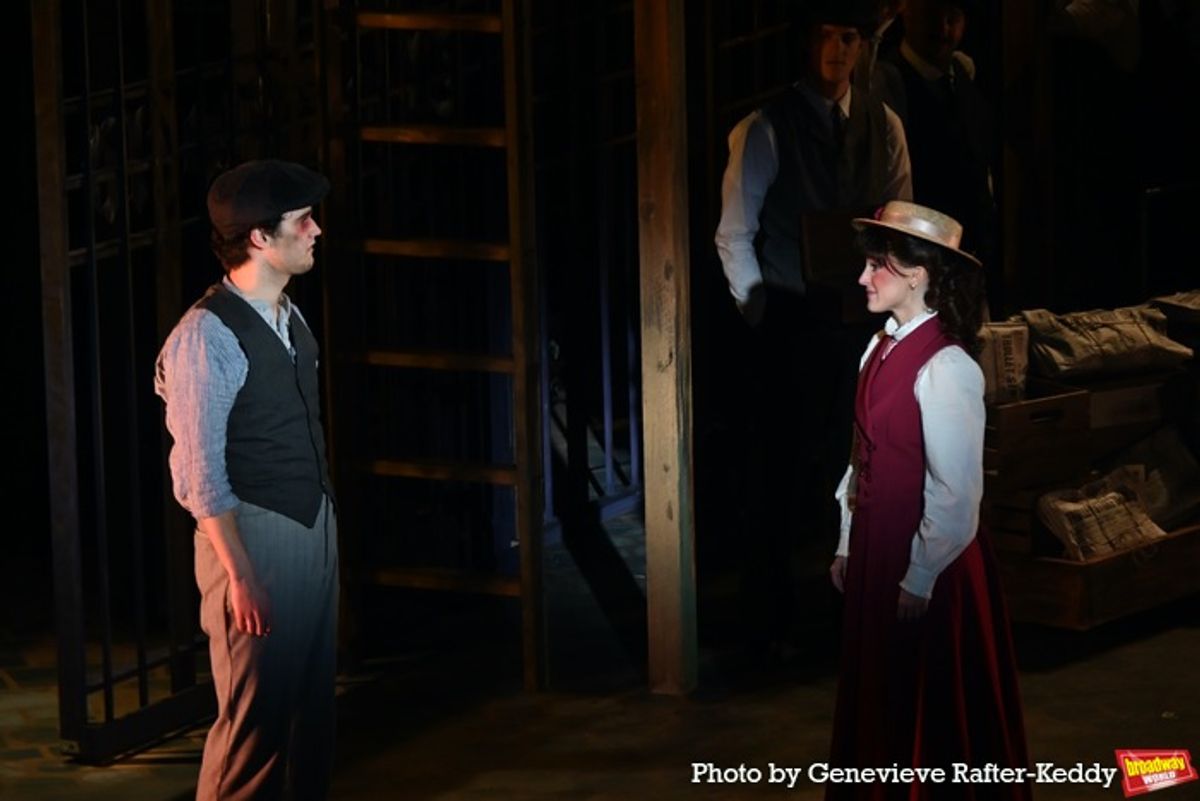 Mason Ballard and Cara Rose DiPietro at 