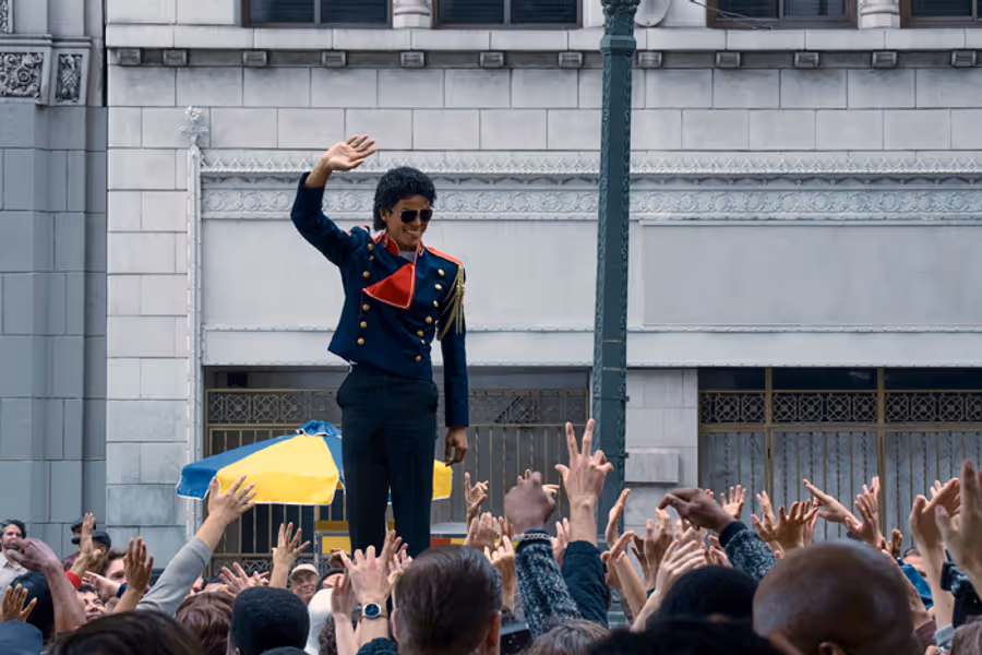 Video/Photos: Jaafar Jackson Stars as Michael Jackson in New Biopic Trailer Image