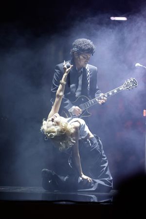 Rose and Bruno Mars  Photo